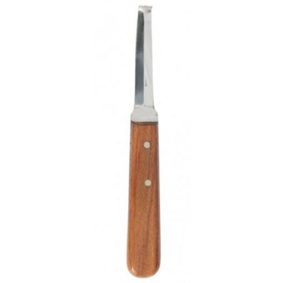 Hoof Knife. Double Edged Blade